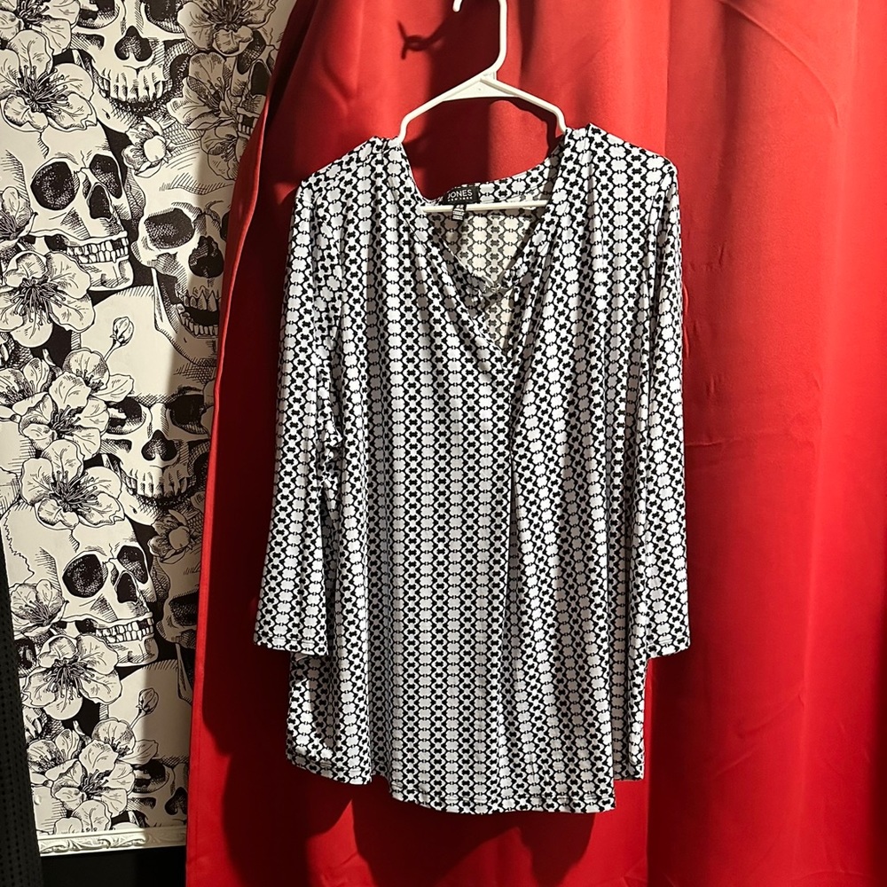 3/4 sleeve blouse